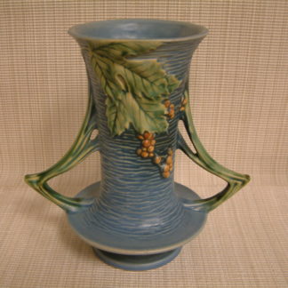 Roseville Bushberry #34-8 Handled Vase