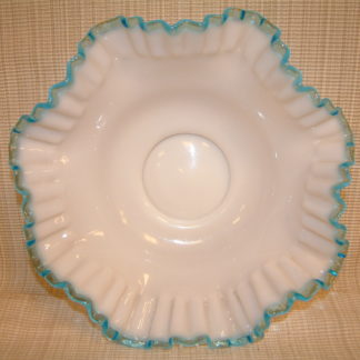 Fenton Aqua Crest Centerpiece Bowl SALE