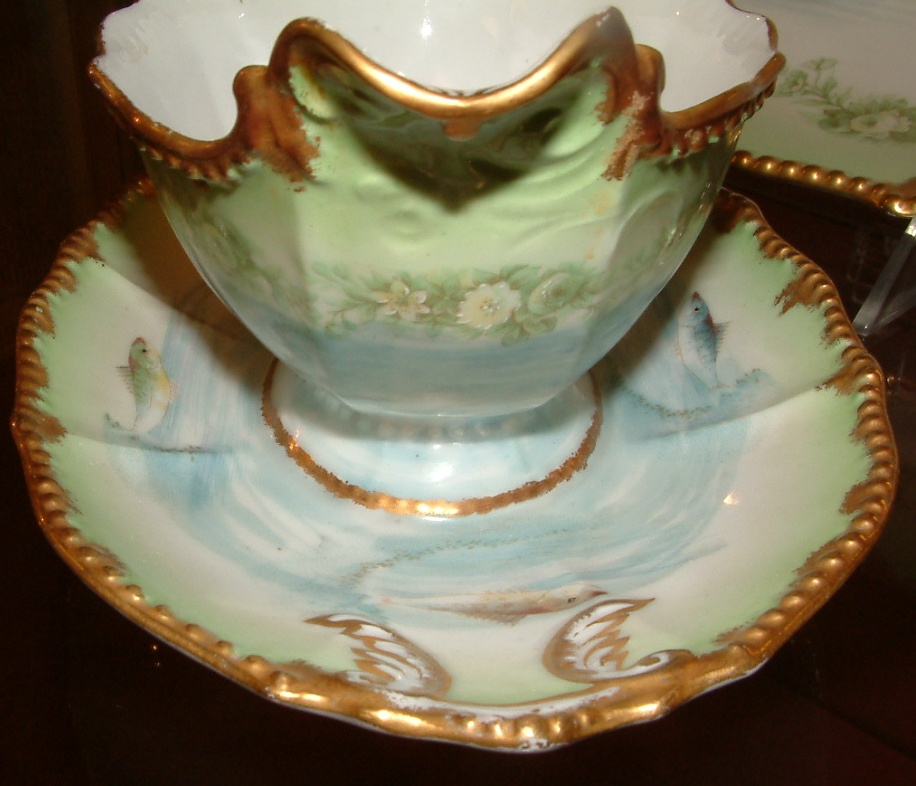 Limoges Fish Set - Image 9