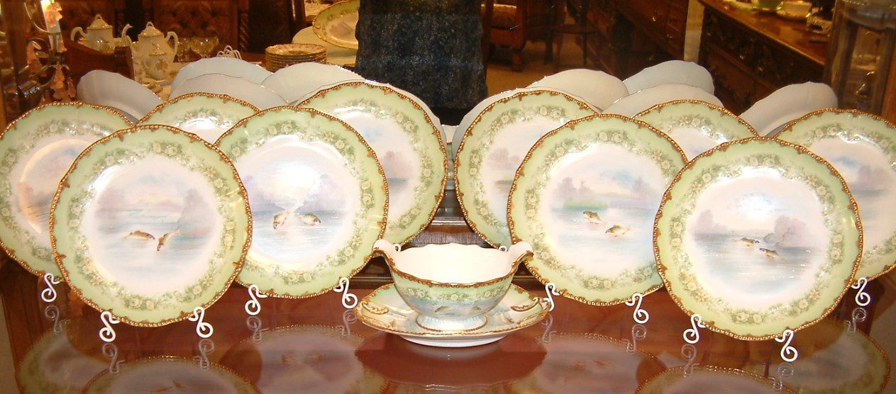 Limoges Fish Set - Image 2