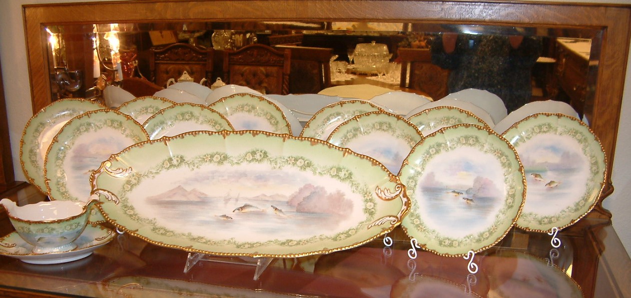 Limoges Fish Set - Image 3