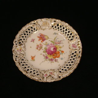 Dresden Ambrosius Lamm Reticulated Plate  SOLD