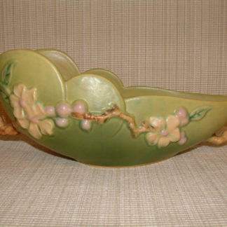 Roseville Apple Blossom Console Bowl