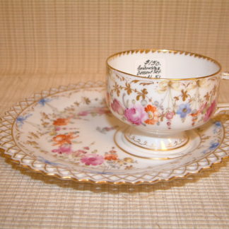 Dresden Ambrosius Lamm Demitasse Dessert Set   SOLD
