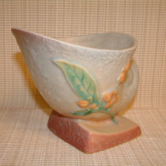 Roseville Bittersweet Small Cornucopia Vase