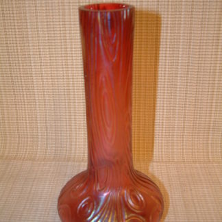 Cranberry Kralik Bohemian Vase