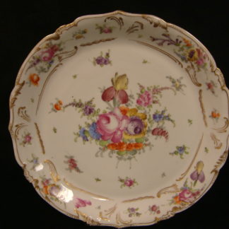 Dresden Crown H Large Round Platter