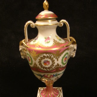 Dresden Carl Thieme Miniature Lidded Urn
