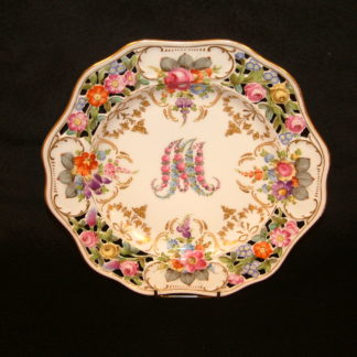 Dresden Carl Thieme Marie Antoinette Plate