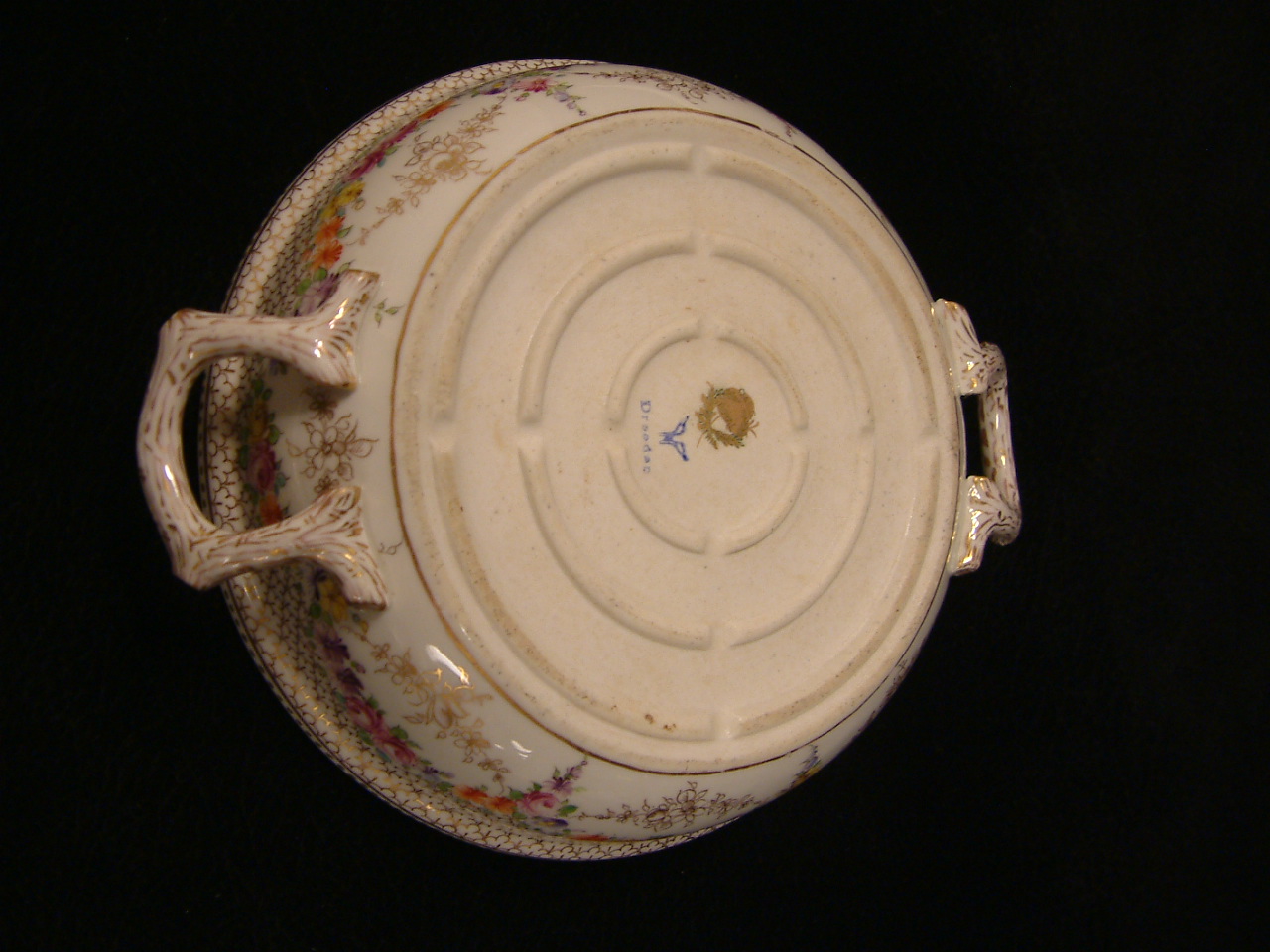 Dresden Franziska Hirsch Rare Covered Vegetable Dish SOLD - Image 5