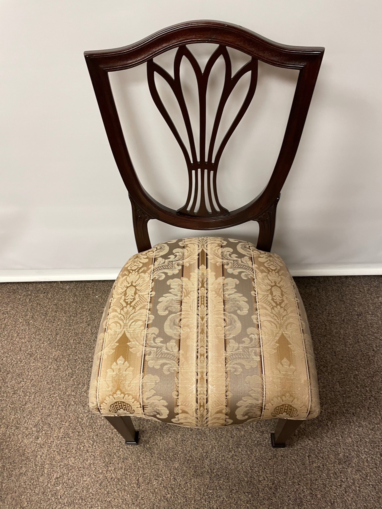 Mahogany Federal Dining Chairs Set of 8 - Image 2