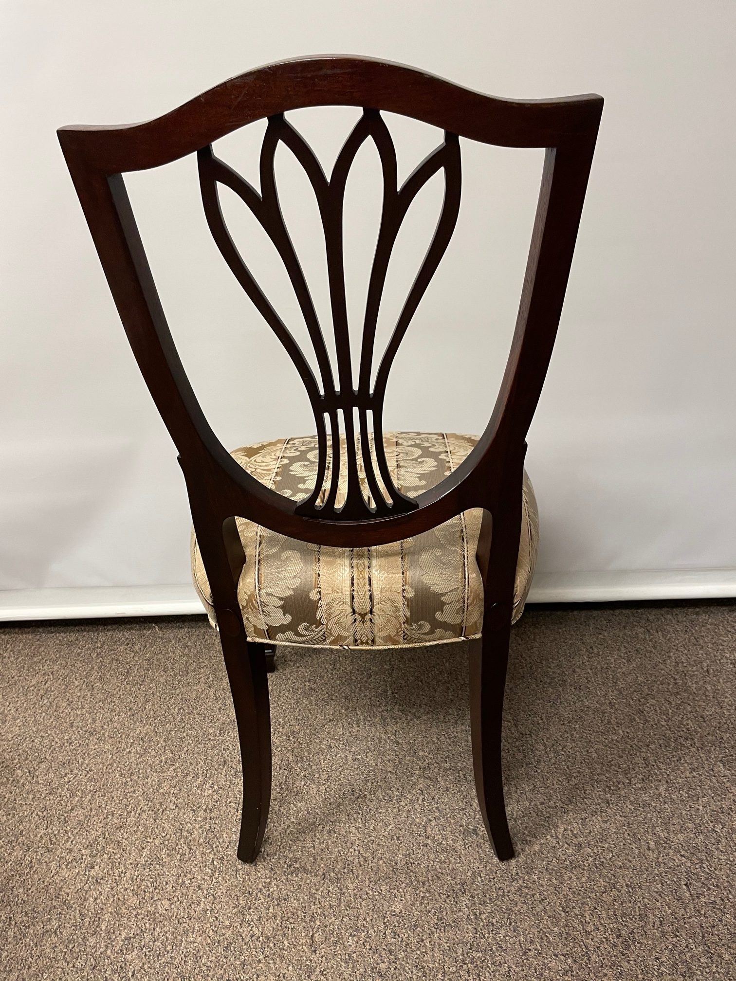 Mahogany Federal Dining Chairs Set of 8 - Image 8