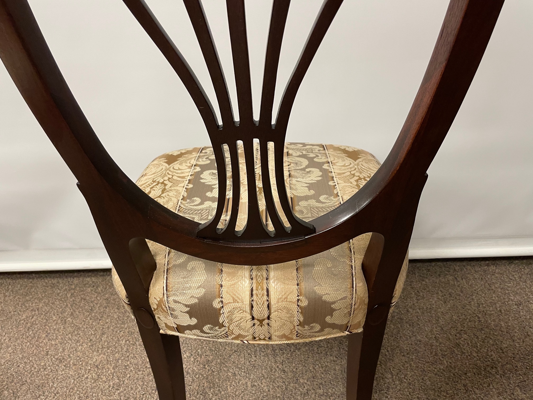 Mahogany Federal Dining Chairs Set of 8 - Image 9