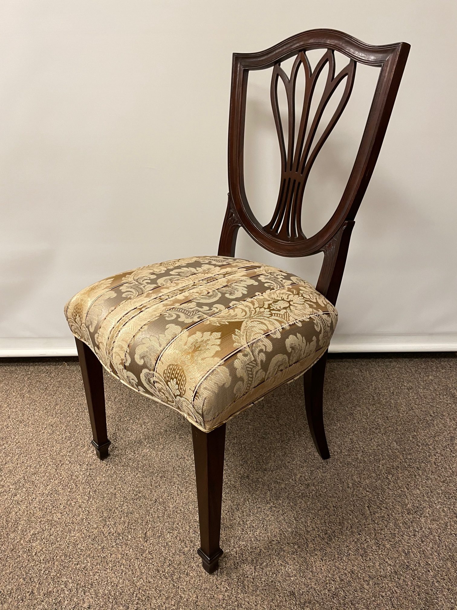 Mahogany Federal Dining Chairs Set of 8 - Image 10