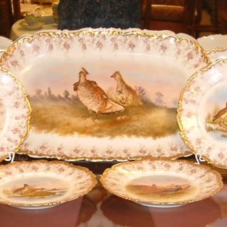 Limoges T & V Game Bird Set
