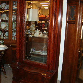Mahogany Columned Pier Mirror