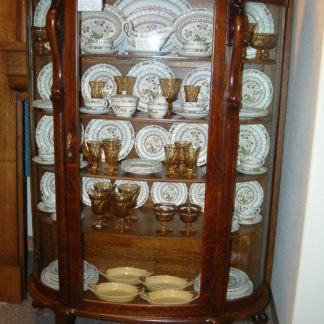 Dark Oak China Cabinet