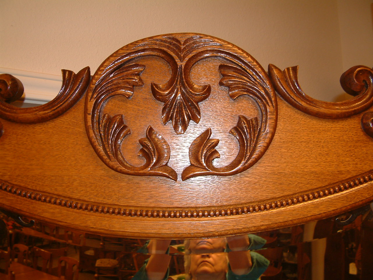 Oak Fancy Crested Halltree - Image 5