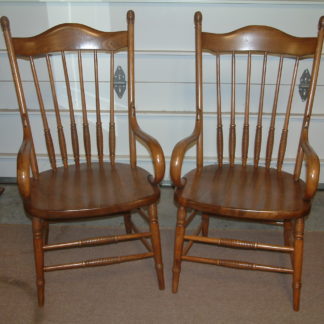 Massive Oak Lodge Arm Chairs SALE PRICED
