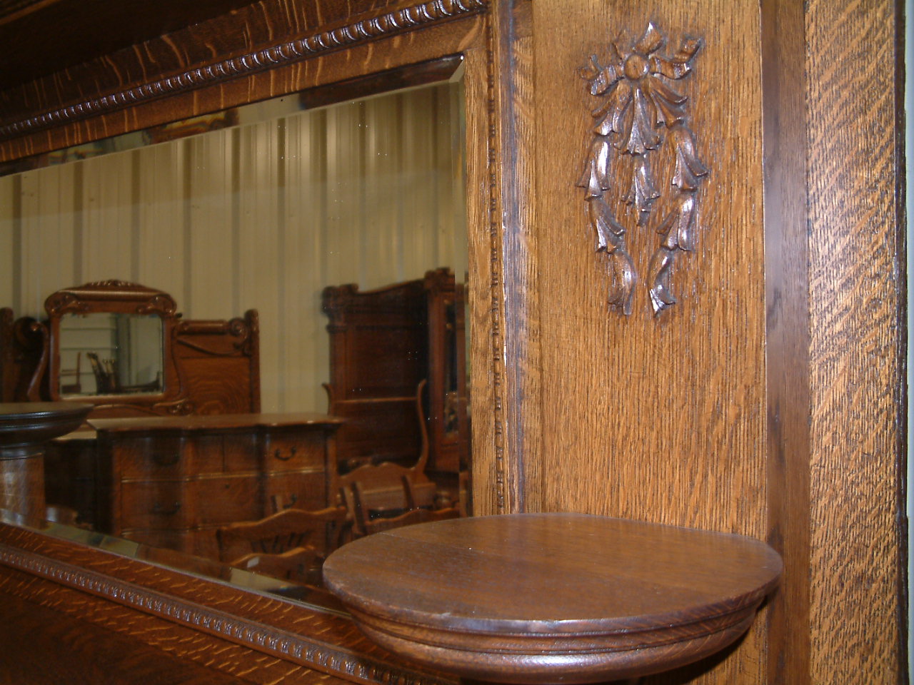 Rare Candlestand Mantel - Image 3