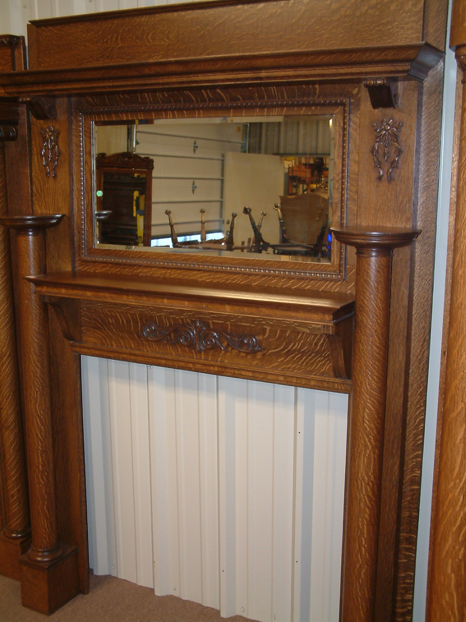 Rare Candlestand Mantel