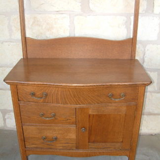 Heavy Quartersawn Oak Washstand