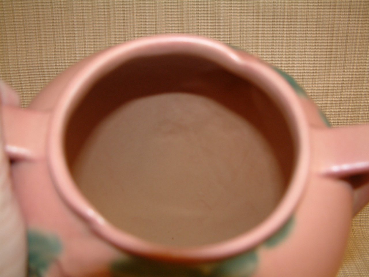 Roseville Pink Columbine Vase - Image 3
