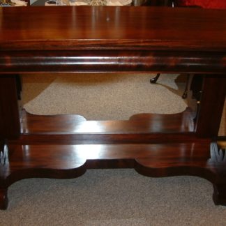 Mahogany Berkey and Gay Pier Mirror / Entry Table