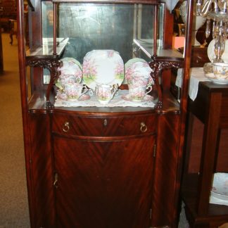 Mahogany Griffin Hooded Music Cabinet