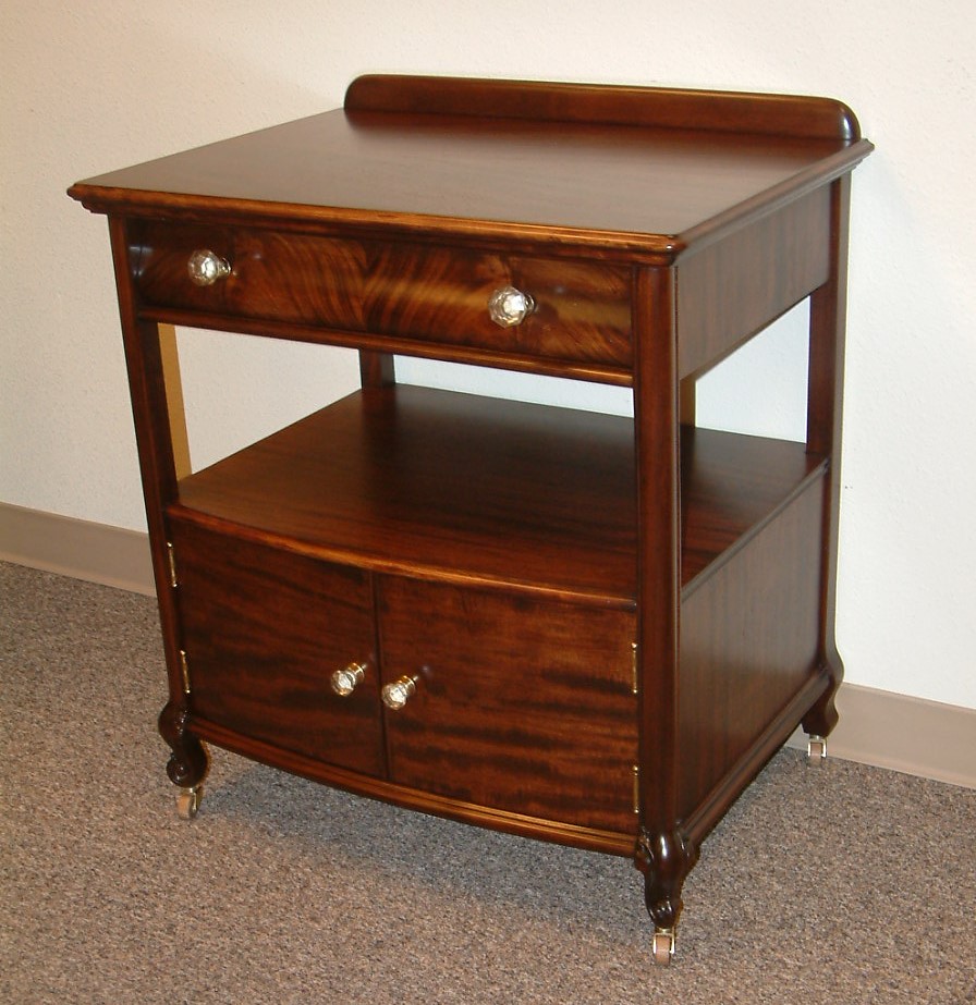 Mahogany Nightstand / Washstand Oversized SOLD - Image 2