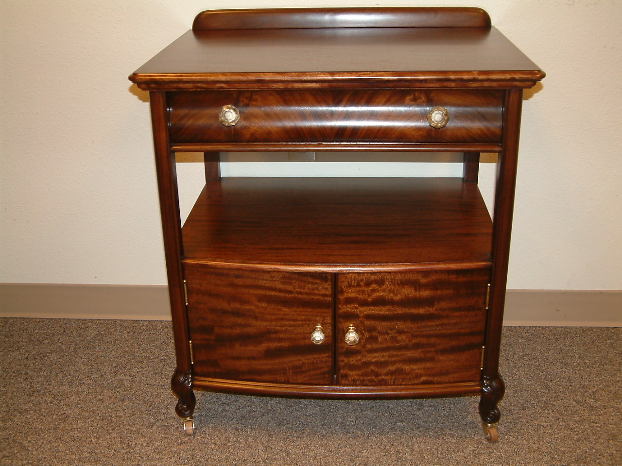 Mahogany Nightstand / Washstand Oversized SOLD