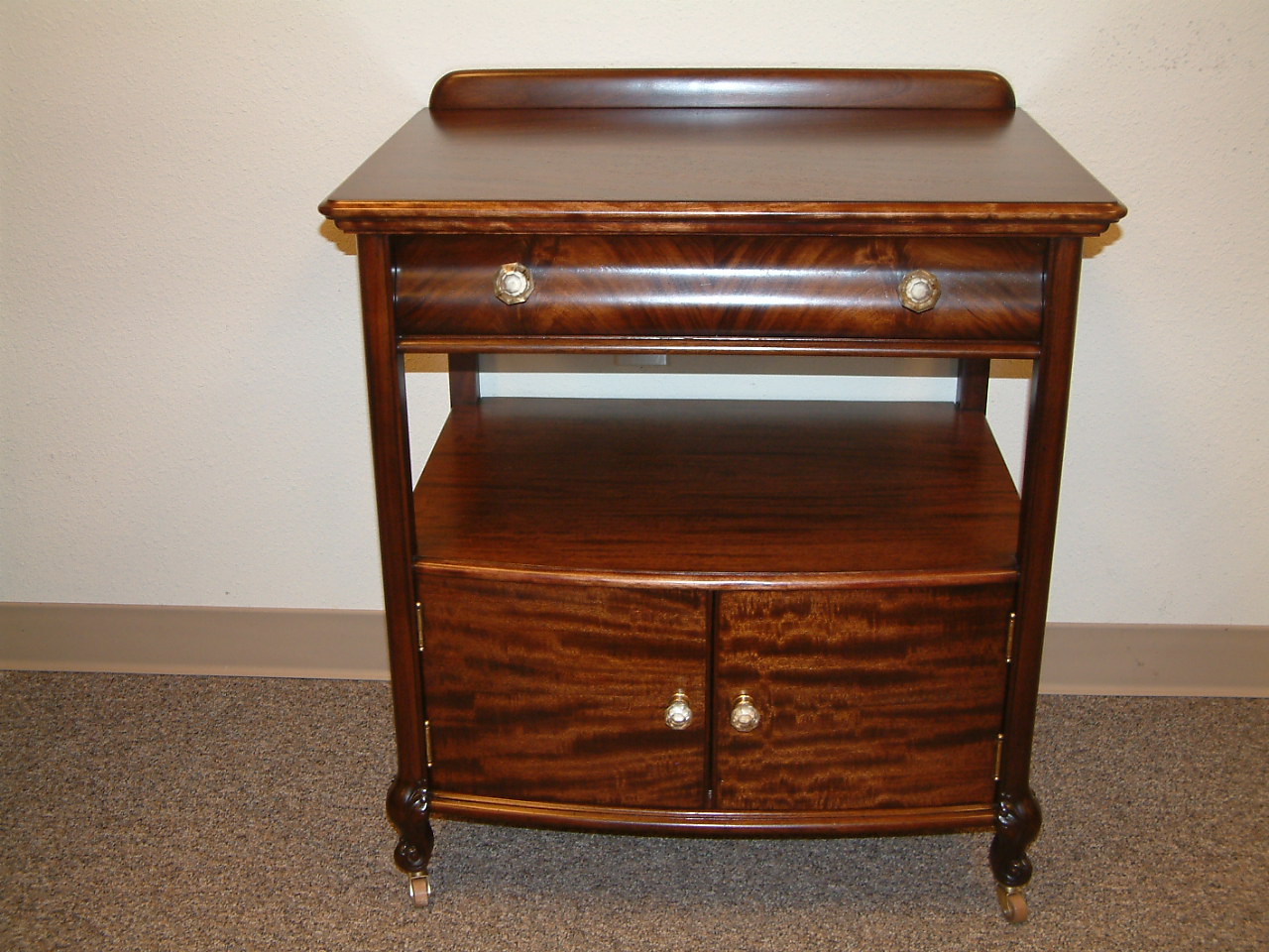 Mahogany Nightstand / Washstand Oversized SOLD - Image 3