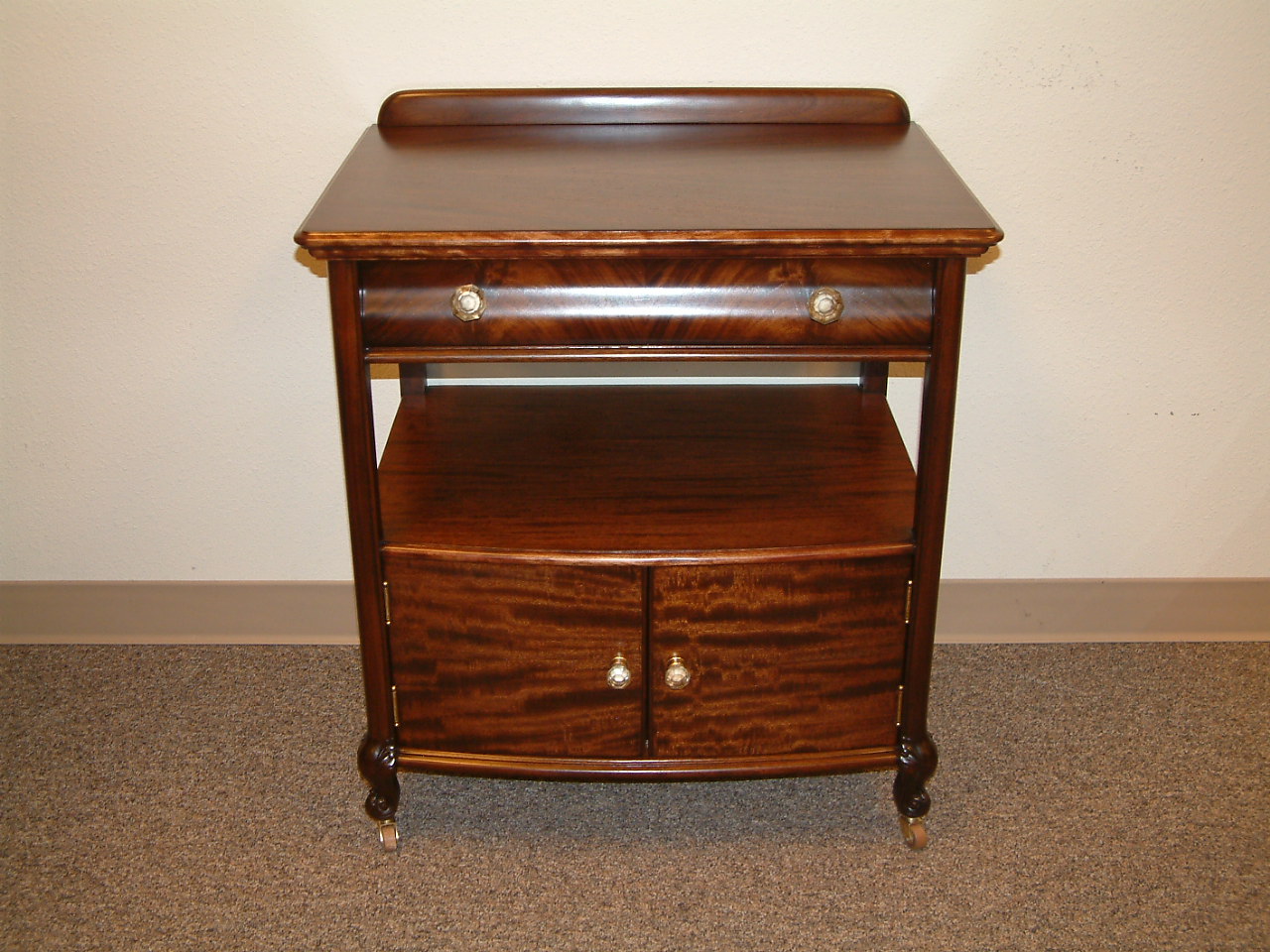 Mahogany Nightstand / Washstand Oversized SOLD - Image 4