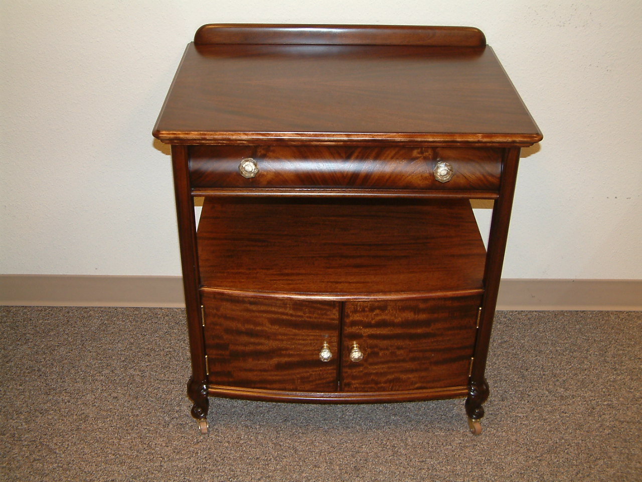 Mahogany Nightstand / Washstand Oversized SOLD - Image 5