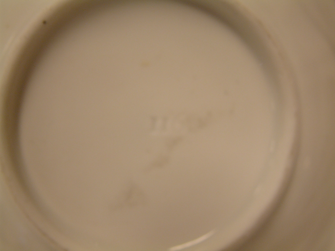 Old Paris Ornate Fluted and Footed Cup and Saucer SOLD! - Image 3