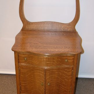 The Best! Quartersawn Oak Washstand/ Half Commode SOLD