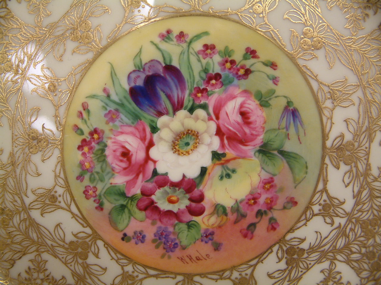 Royal Worcester Salad / Dessert / Luncheon Plate - Image 5