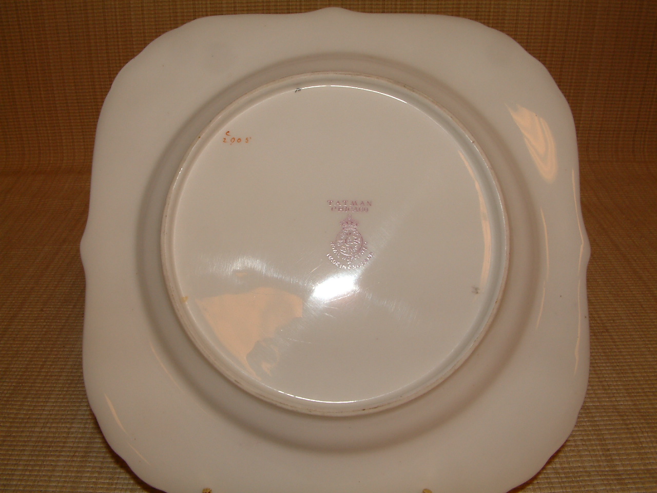 Royal Worcester Salad / Dessert / Luncheon Plate - Image 7