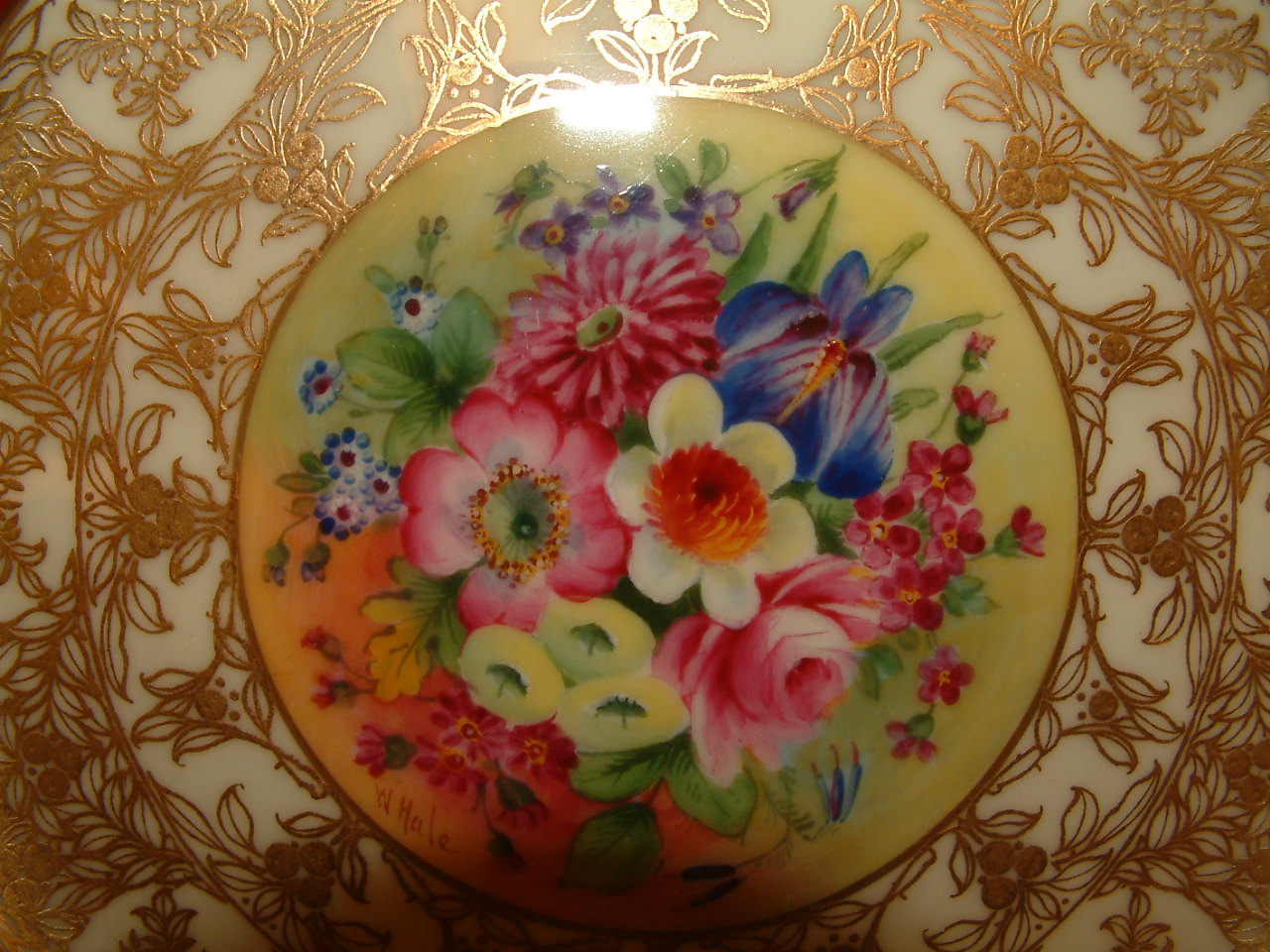 Royal Worcester Salad / Dessert / Luncheon Plate - Image 2