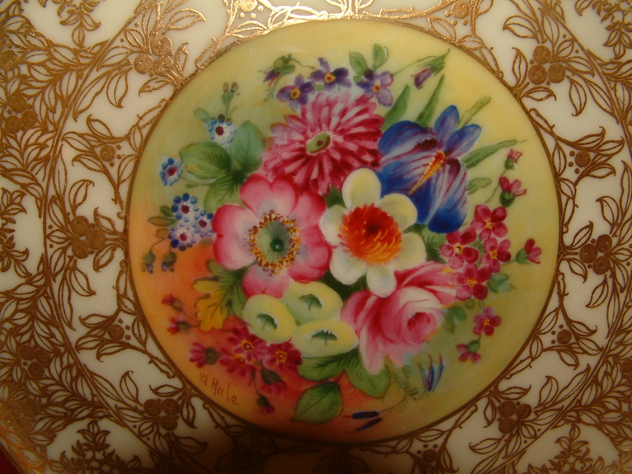 Royal Worcester Salad / Dessert / Luncheon Plate - Image 3