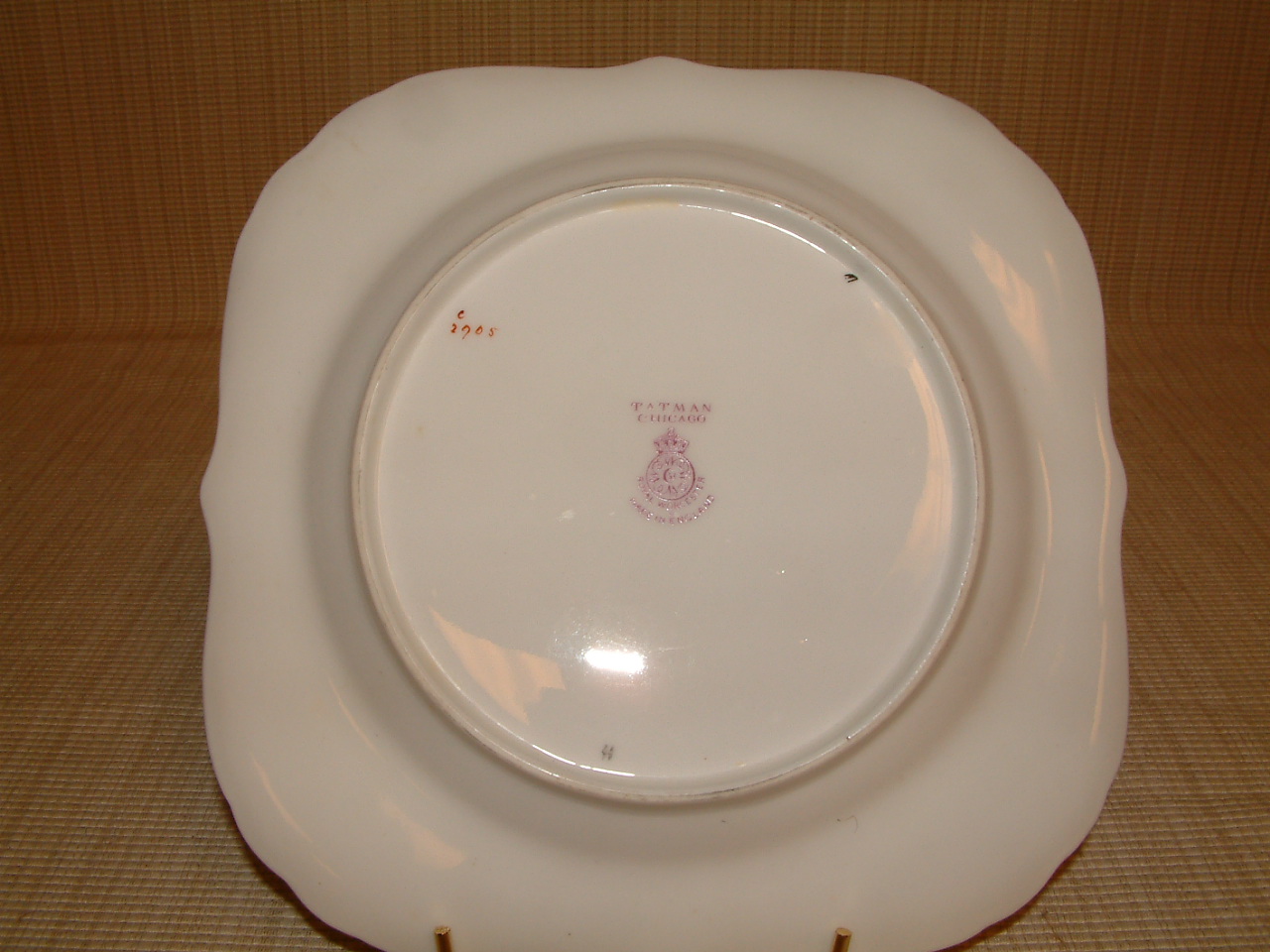 Royal Worcester Salad / Dessert / Luncheon Plate - Image 7
