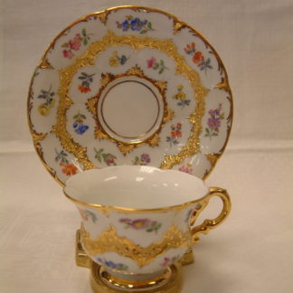 Meissen Demitasse Cup & Saucer