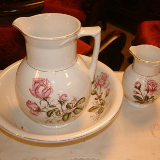 Willets Ironstone Pitcher & Bowl Set