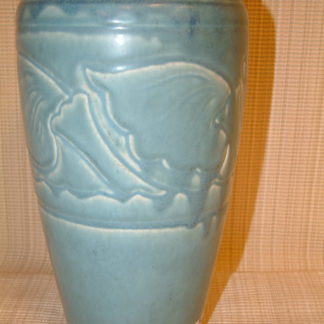 Rookwood Tall  Blue Waves 1928 Vase
