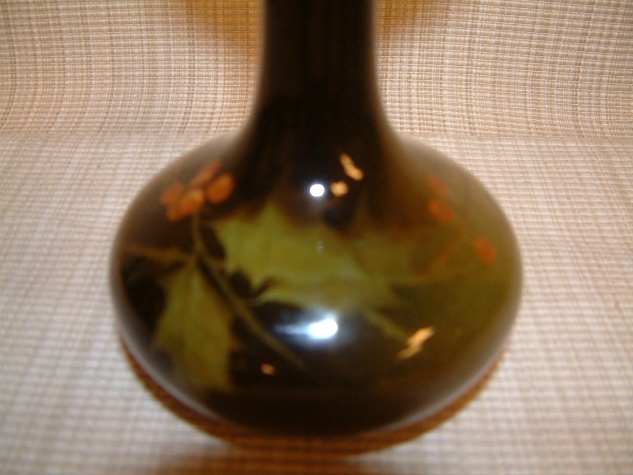 Rookwood Standard Glaze Holly Vase 1897 - Image 4