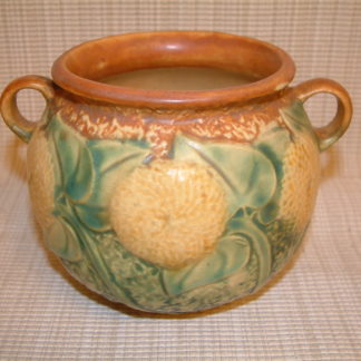 Roseville Sunflower Small Handled  Pot  SOLD!