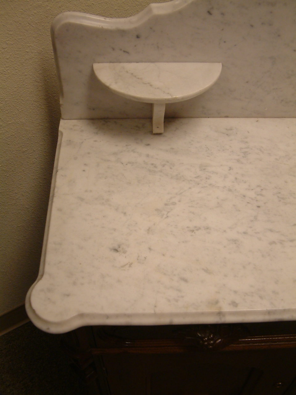Walnut Marble Top Washstand - Image 4
