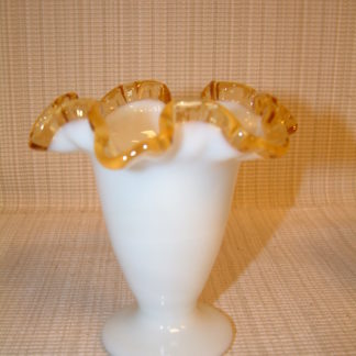 Fenton Gold Crest Small Vase