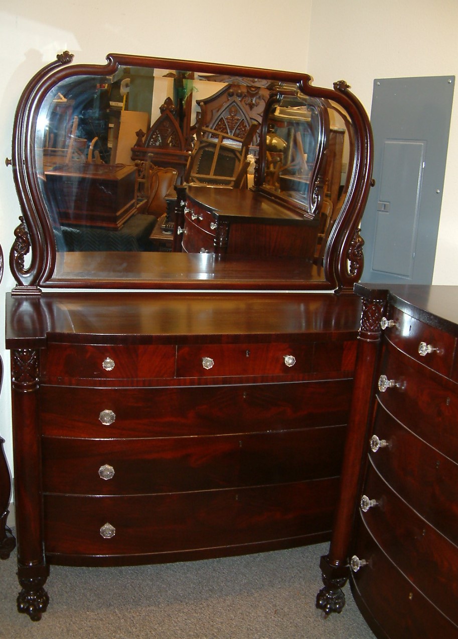 Mahogany Dresser with Matching Chest SOLD