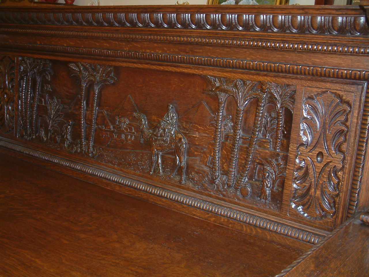 Massive Highly Carved R J Horner Buffet - Image 2